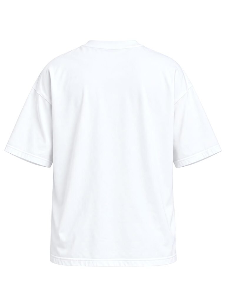 NOVITA Plain Blank Tee Program - Wholesale Packs for Printing - back