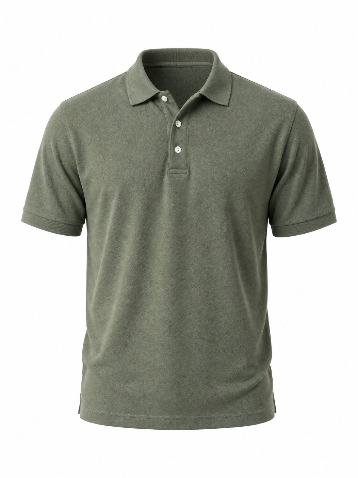 Heathered Polo Shirt