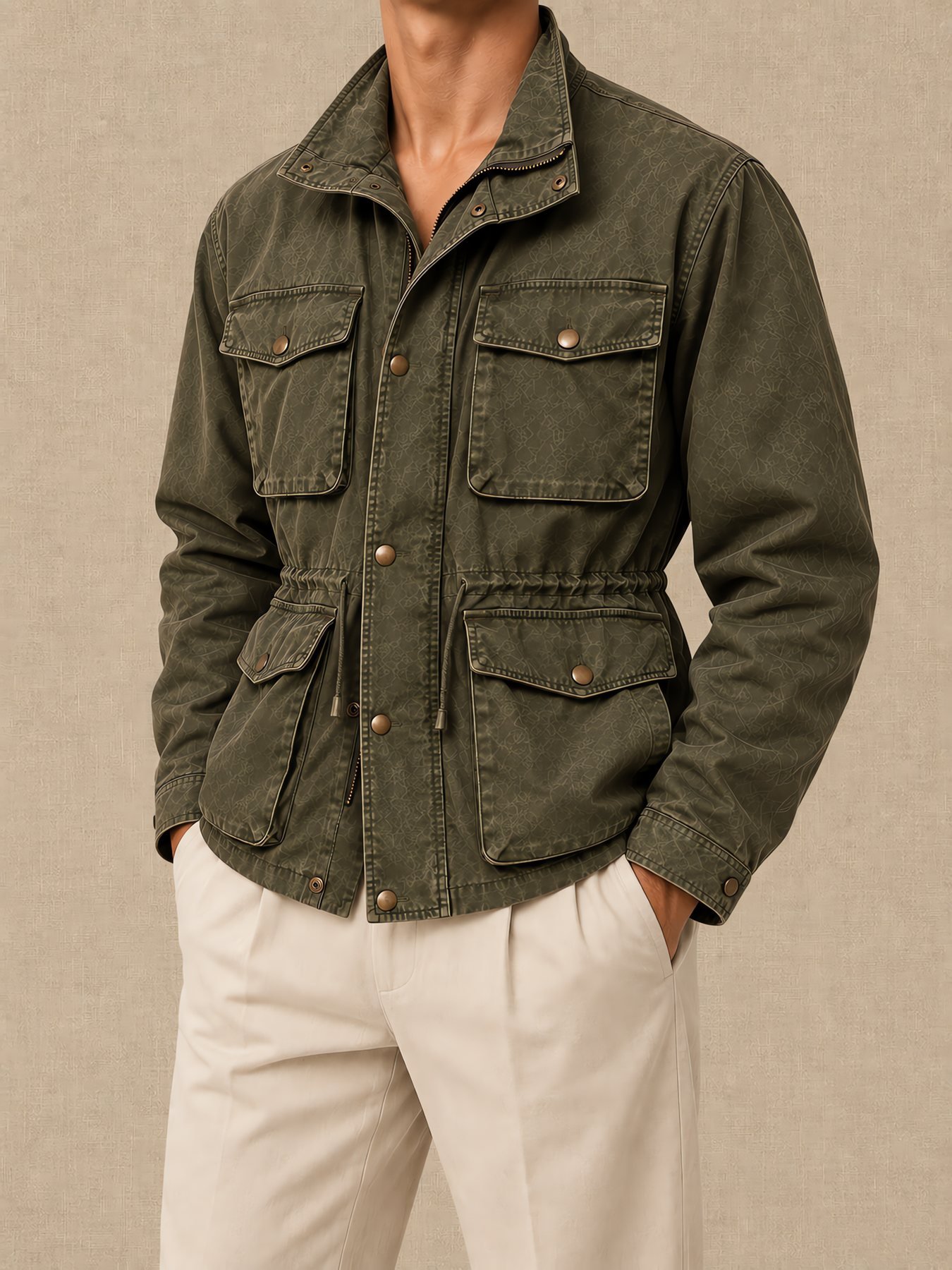 field-jacket — on body