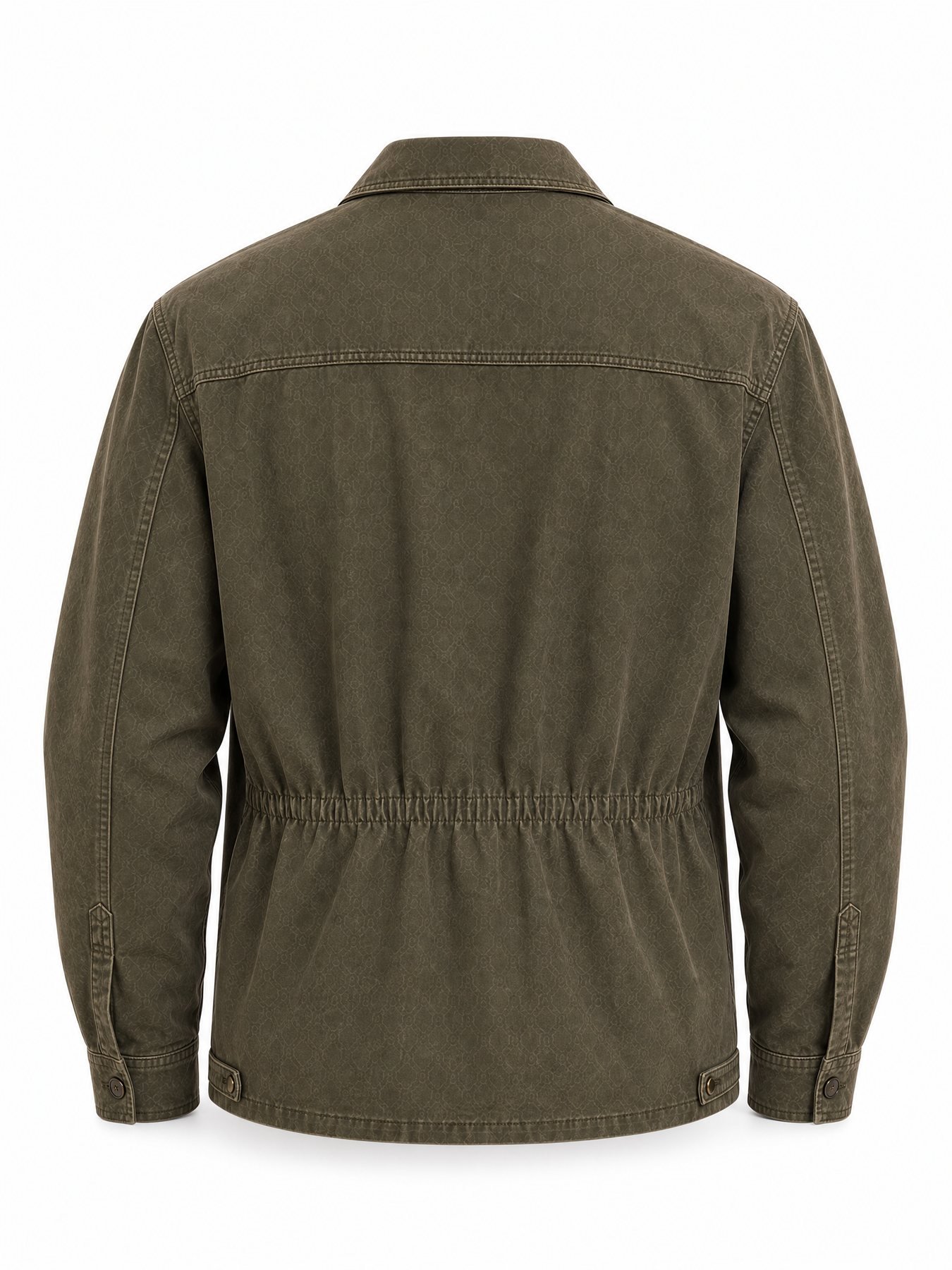overshirt — back view