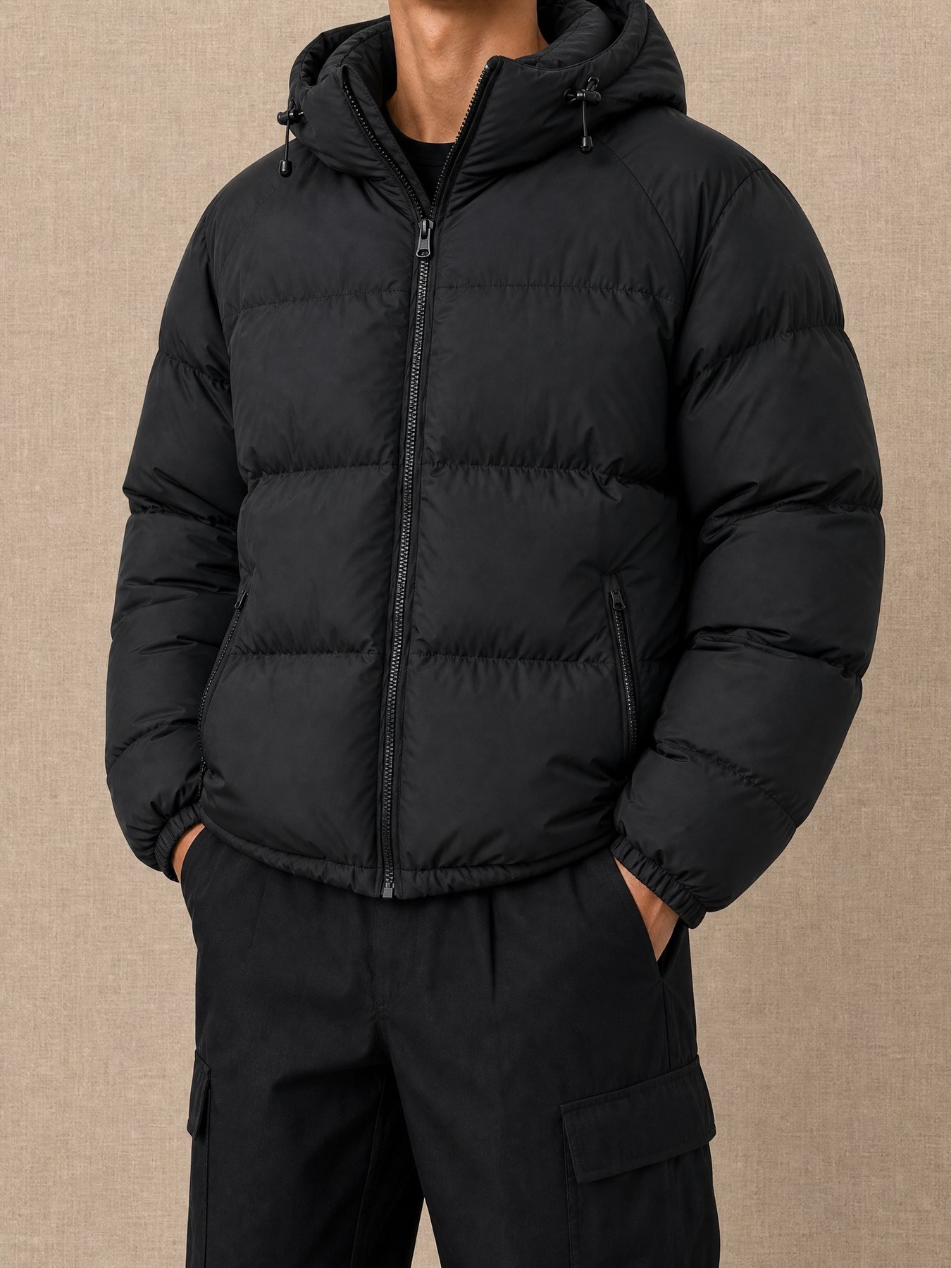 puffer-jacket — on body