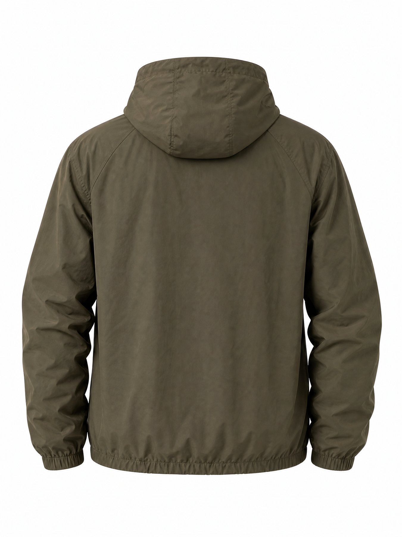 windbreaker — back view