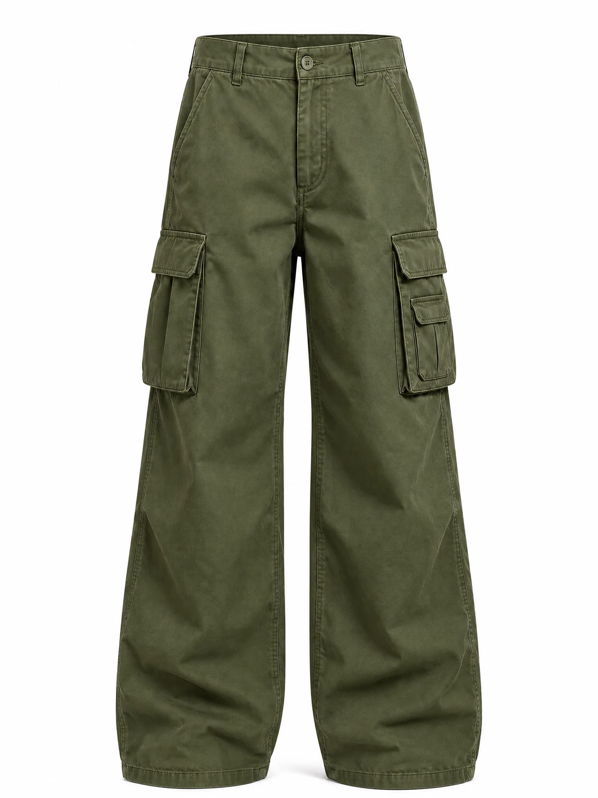 Baggy Cargo Pants, garment front reference
