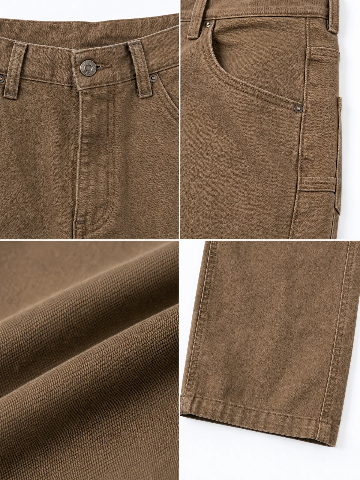 Carpenter Utility Pants, construction details reference