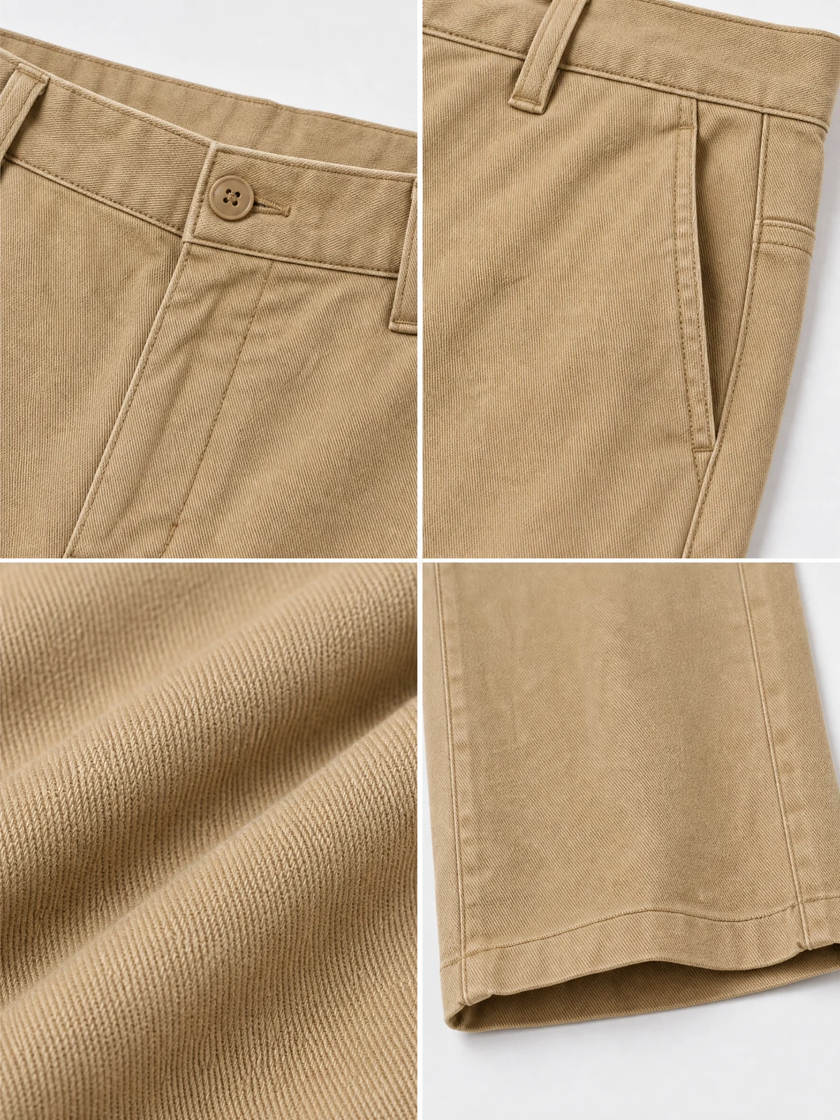 Classic Straight Chino Pants, construction details reference