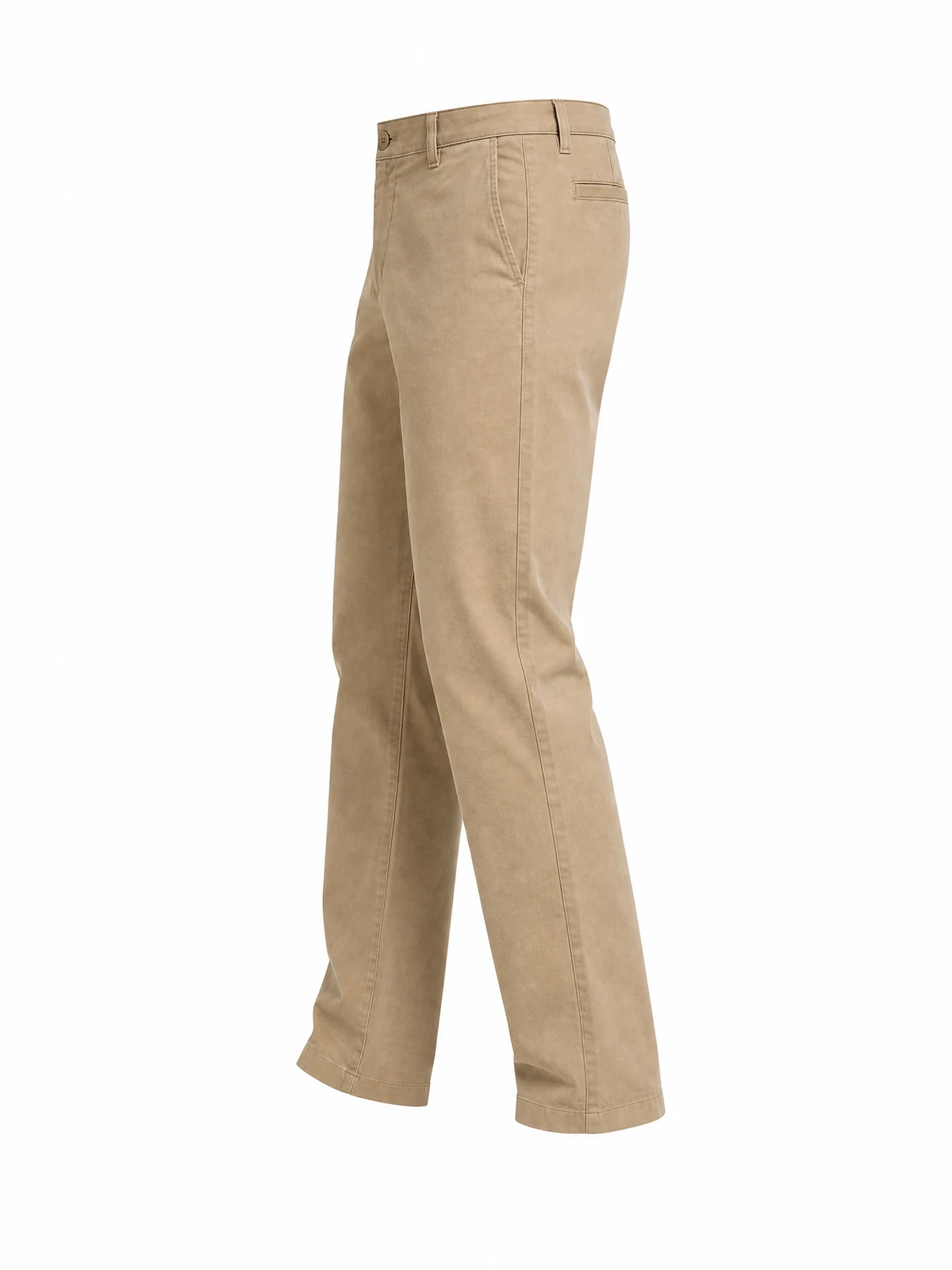 Classic Straight Chino Pants, side view reference