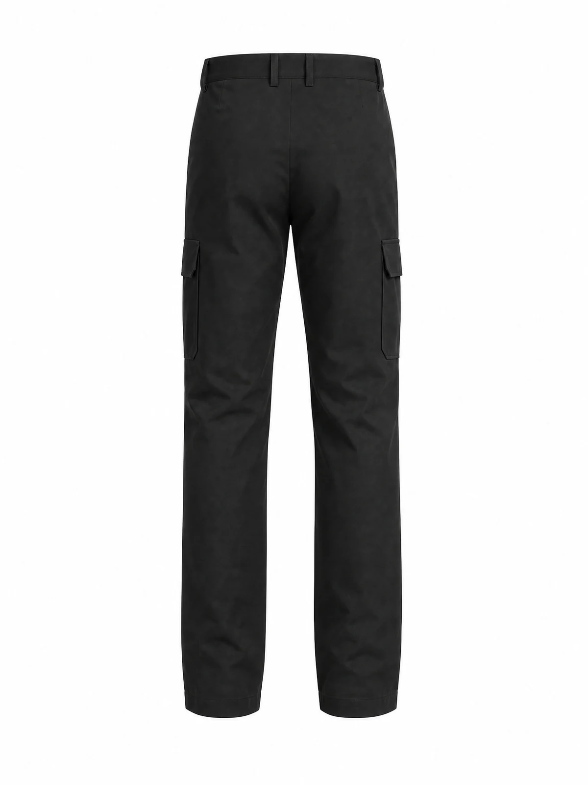 Minimal Pocket Cargo Pants, back view reference