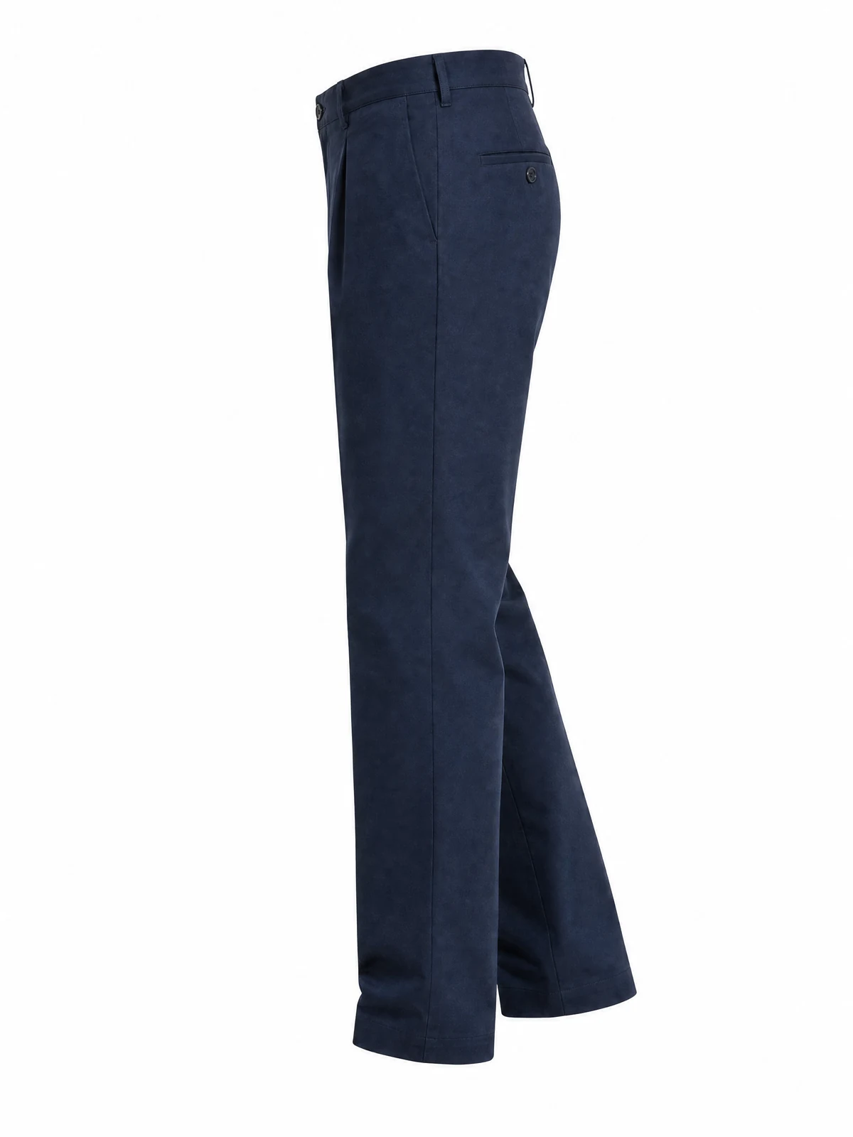 Pleated Casual Pants, side view reference