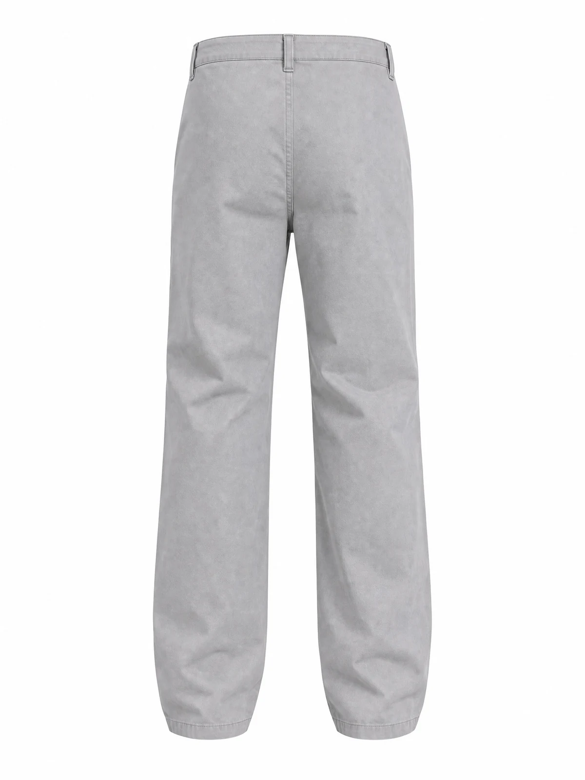 Relaxed-Fit Twill Pants, back view reference