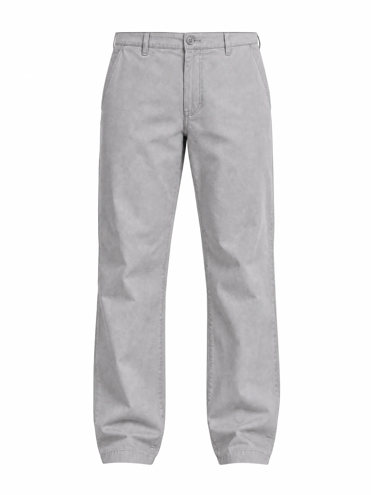 Relaxed-Fit Twill Pants, garment front reference