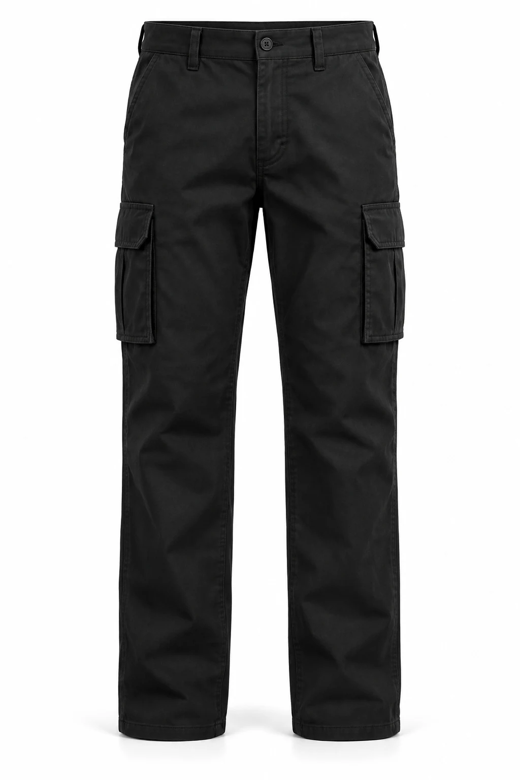 Straight-Leg Multi-Pocket Cargo Pants, garment front reference