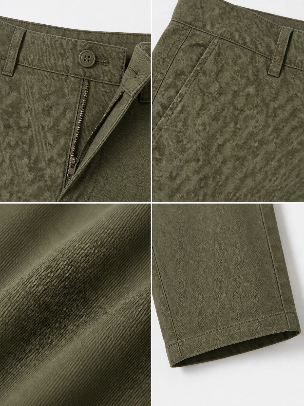 Tapered Casual Pants, construction details reference