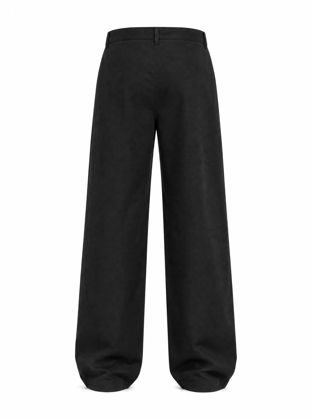 Wide-Leg Casual Trousers, back view reference